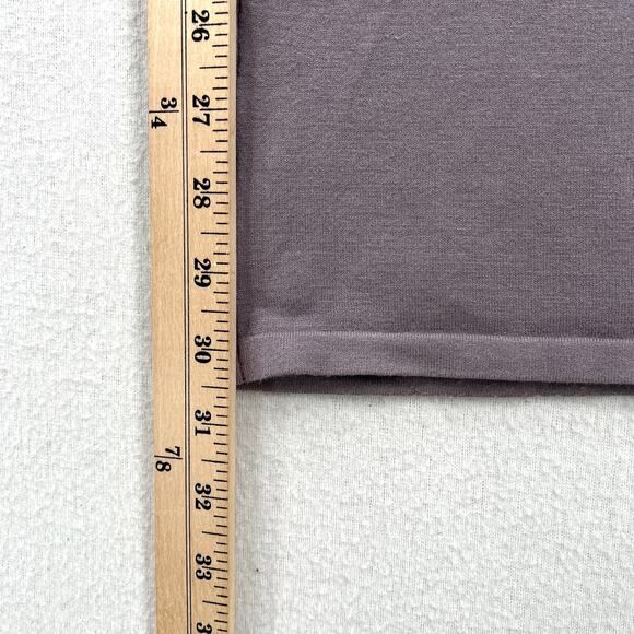 ARITZIA SUNDAY BEST Posie Pant Medium Purple Gray Pull on Stretch Knit Flare - Picture 16 of 16